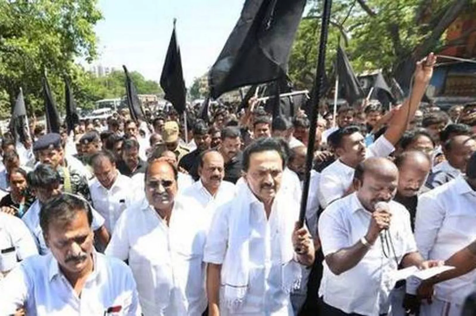 stalin protest